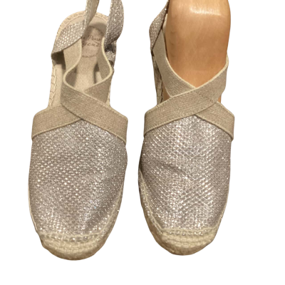 Toni pons wedge shoe Size 37 Beige / Champagne / Silver 