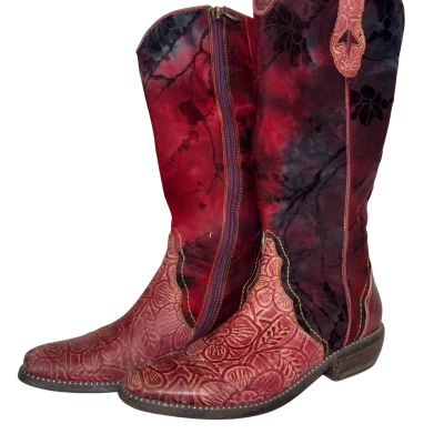Red Laura Vita Boots  Womens  Size 37 