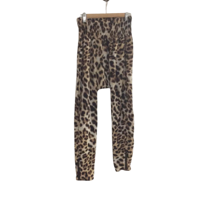 Bardōt Women's Size 6 Casual Pants Animal print / Black  / Brown 