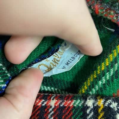 Finlay Unisex  Size S Pants Checked / Green / Red 