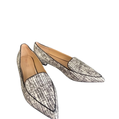 Mimco Womens  Size 39 matrix print sublime loafer 