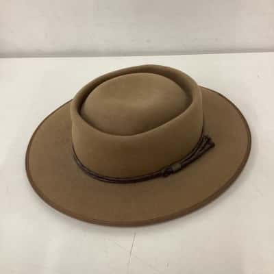 Akubra Pure Fur Felt Hat - Size 57 