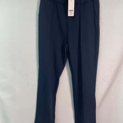 Noni B Womens  Size L Track Pants Navy Blue 