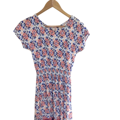 Jeanswest Womens  Size 8 Casual Dress / Cocktail Dress Blue / Navy Blue / Orange / Red / White 