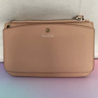 Mimco Womens Pink leather wallet 