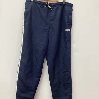 Lonsdale London Mens  Size M Tracksuit Pants Navy Blue 