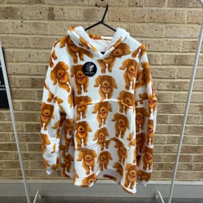  Womens casa rosso dog hoodie Size One Size 