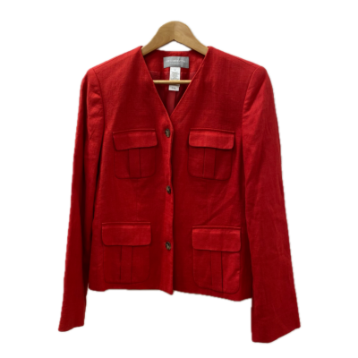 Liz Claiborne Womens  Size 10 Jacket  Red 