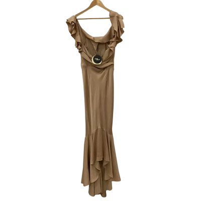 Grace & Hart Womens  Size 10 Bridesmaid Dress Beige / Khaki 