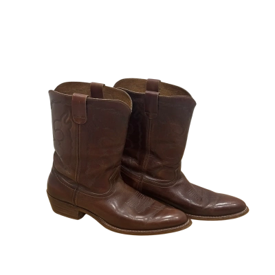 Regal Mens  Size 11M Cowboy Boots Brown 