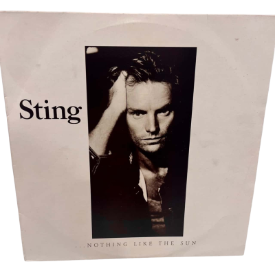 Sting “Nothing Like the Sun” Double Vinyl LP Records 