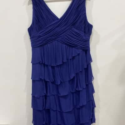  Womens  Size 18 Cocktail Dress / Party Dress / Sleeveless Dress  Blue 