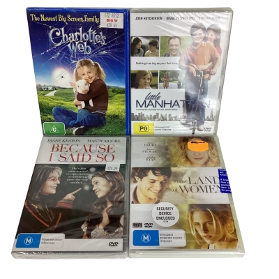 DVD Mixed Set of 4 (New Sealed)