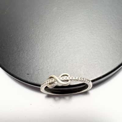 925 Sterling Silver Infinity Ring