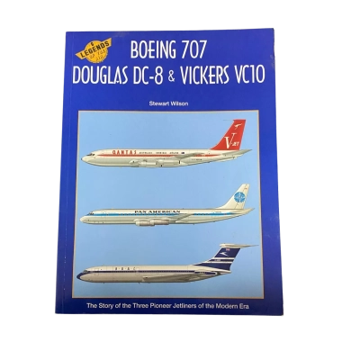 Legends of the Air #6 Boeing 707 Douglas DC-8 & Vickers VC10, Stewart Wilson 1998 Magazine