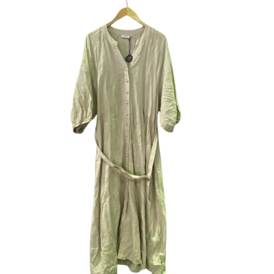 Jeanswest Womens  Size 16 Maxi Dress Beige 