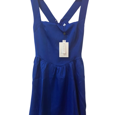 Style State Womens Dress Size L Blue 