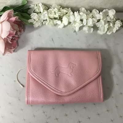 Peter Alexander Pink Dachshund Foldable Jewellery Pouch (new)