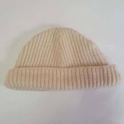 Guernsey Wollens Women's Woollen Beanie Natural 