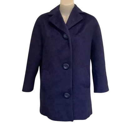 Vintage* Holden Coats and Suits.  Indigo Blue, Mohair Textured Coat.     