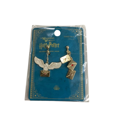 Wizarding World Harry Potter Hedwig & Letters Screw Back Clip Ons
