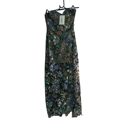  Womens  Size M Maxi Multicoloured sequined Dress