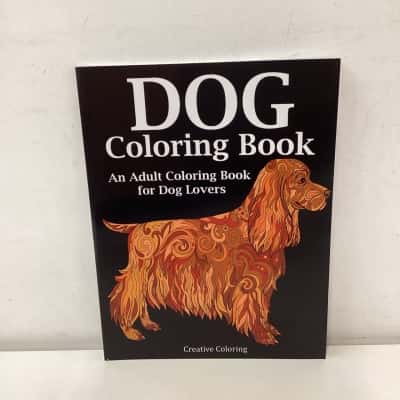 NEW - Dog Coloring Book