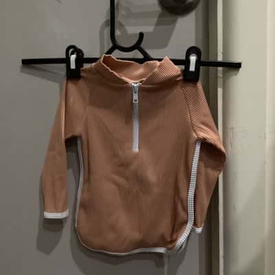 Zulu & Zephyr Kids Size 1 Pink Swimsuit