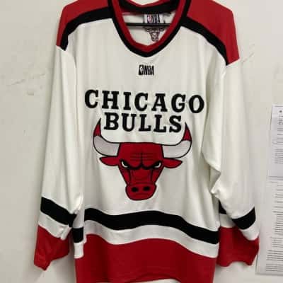 NBA Mens  Size M Jersey Black  / Red / White 