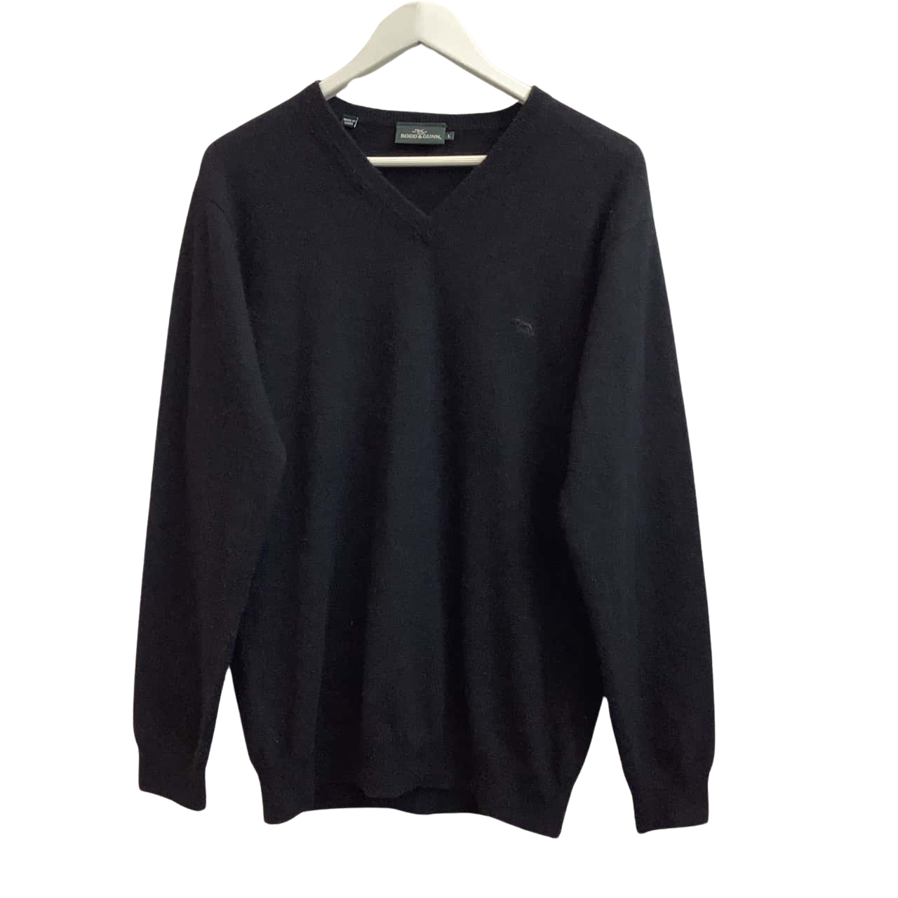 Rodd & Gunn Mens Size L Cashmere and Wool Jumper Black(s)
