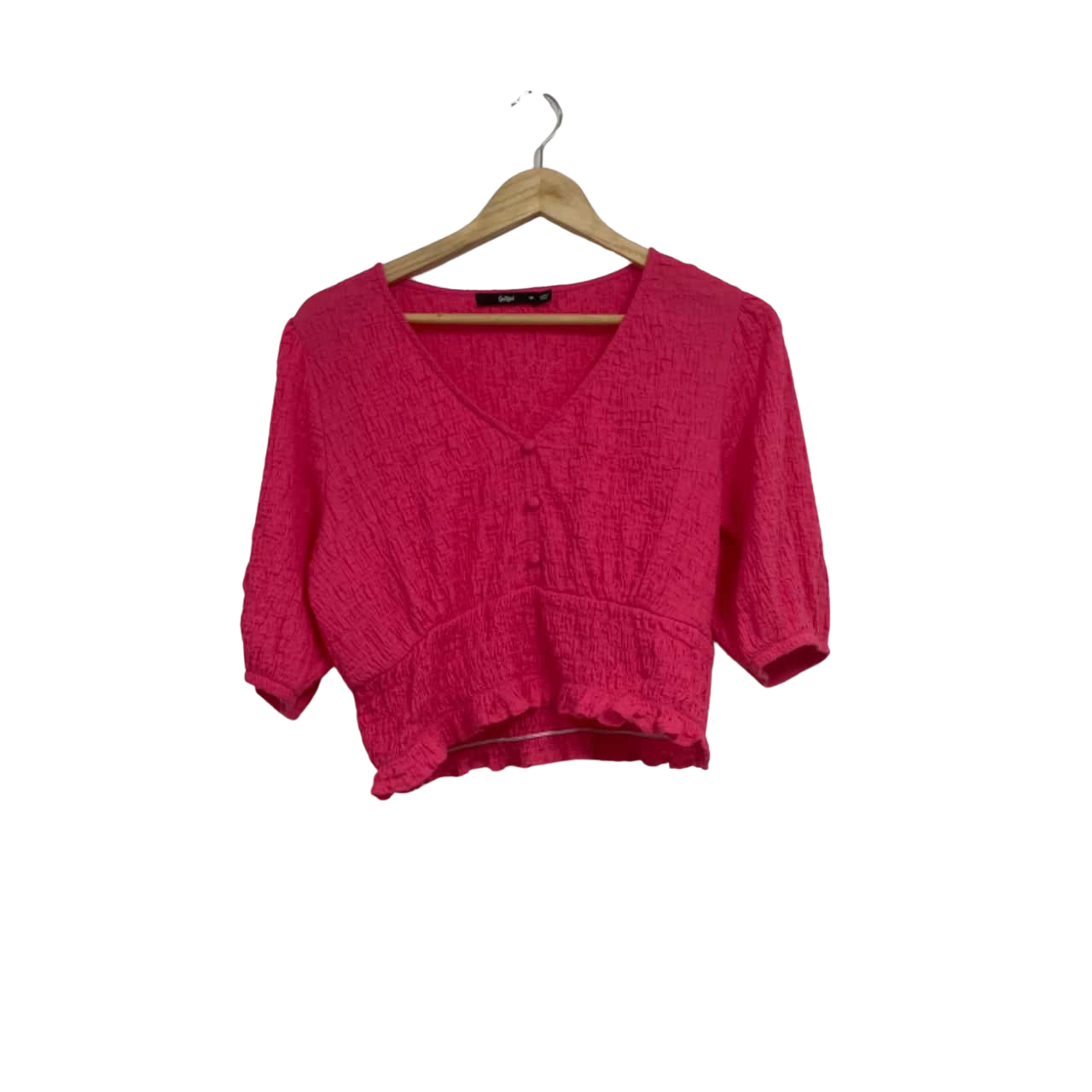 Sportsgirl Womens Short Sleeve Top Size M Pink(s)