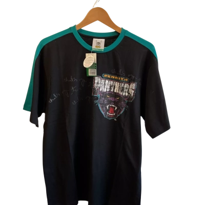 NEW with tags - “NRL Penrith Panthers -Mens  T.Shirt” - Size L Black  