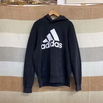 Adidas Mens Jumpers Size M Hoodie Black  
