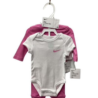Nike Kids  Size 3 Tops & T-shirts Pink  / White 
