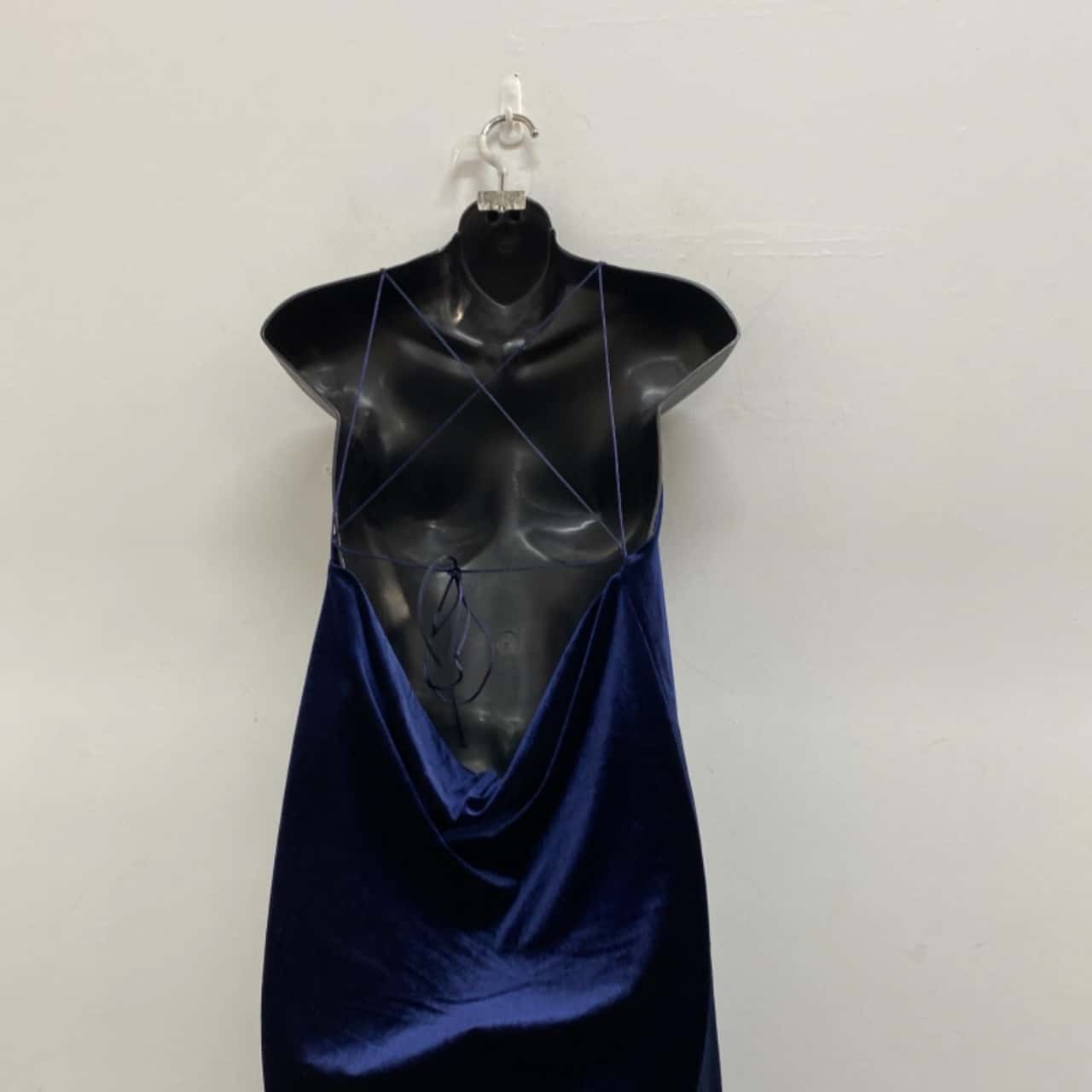 Zara Womens Size S Formal Dress Blue With front side slit(s) - New With Tags | Salvos Stores Zara Womens Size S Formal Dress Blue With front side slit(s) - New With Tags | Salvos Stores