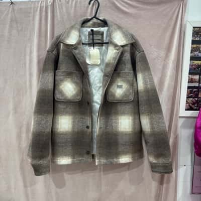  Industrie Mens  Size S Brown Coat 