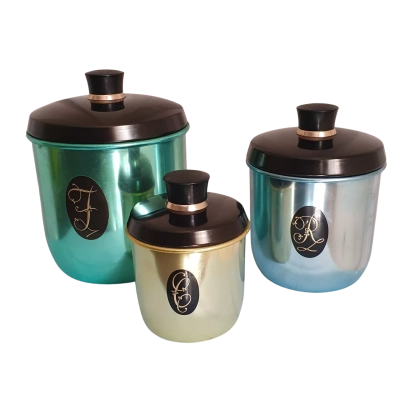 Vintage Model Maid by Jason Cannisters x 3