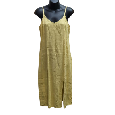 RACHEL ZOE Size 8/S 100% Linen Slip Dress