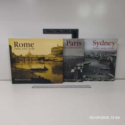 Rome Paris Sydney Books Bundle Hardcover Preowned 