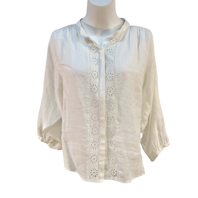 Zoe Kratzmann Womens  Size 10 Top White BNWT