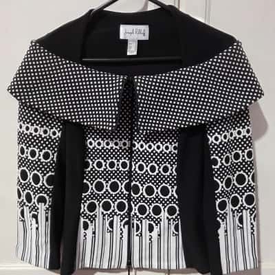 Joseph Ribkoff Womens  Size 12 Winter Jacket Pattern 