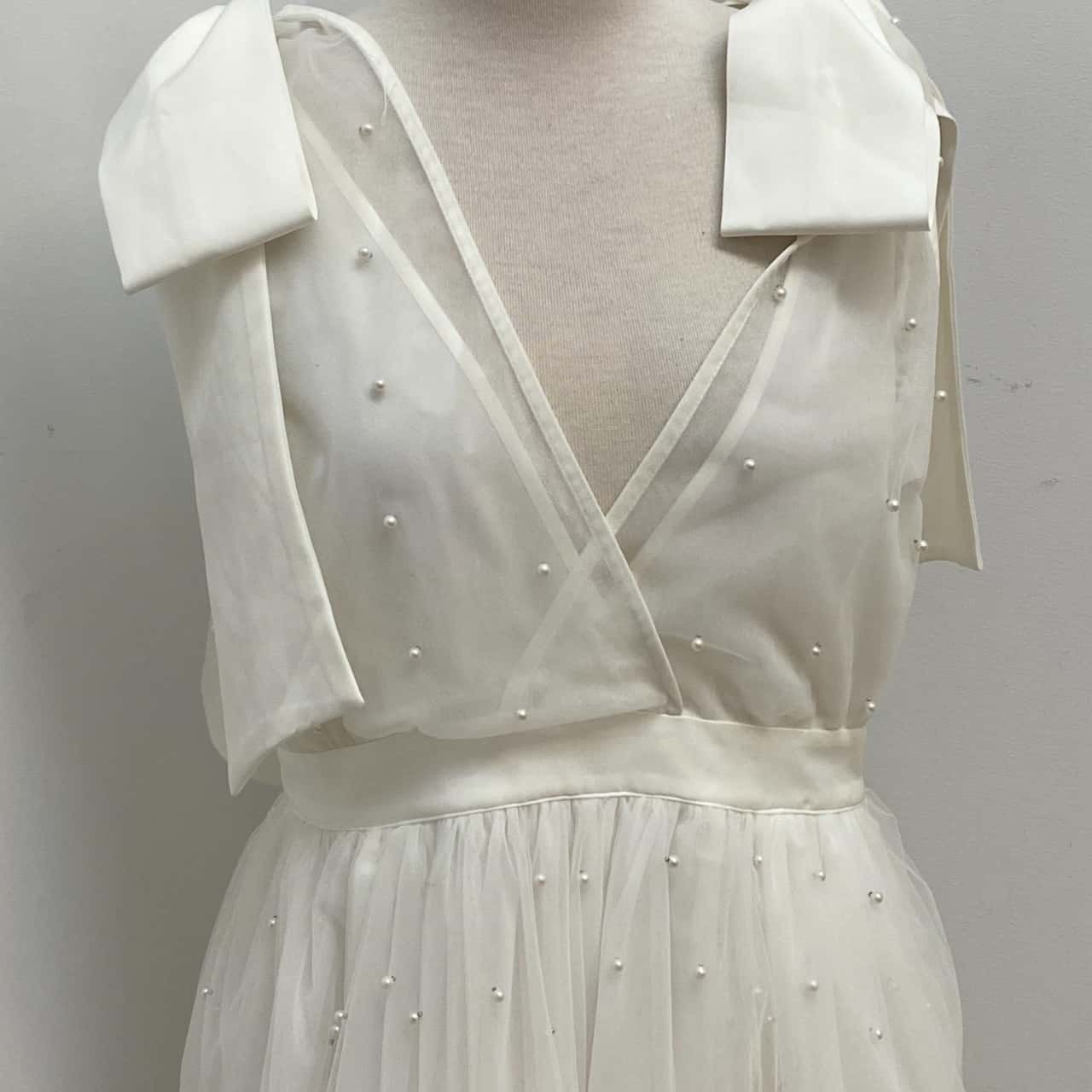 knee length dresses for ladies Simkhai Cailinn Tulip Embellished Sleeveless Mini Dress main image 1