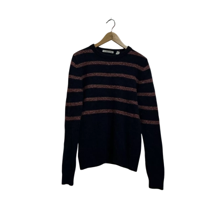 Country Road Womens  Size XS Jumper Navy Blue / Red / Striped 