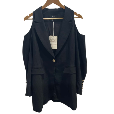 Motto Cutout Shoulder Blazer Size 12 