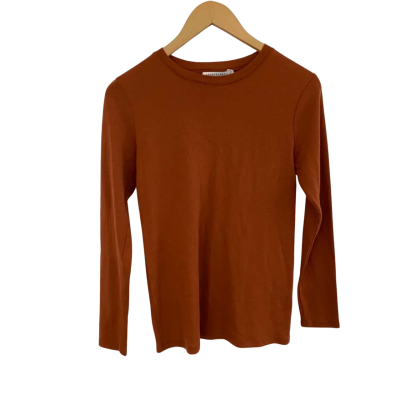 Sportscraft Merino Wool Size S Sweatshirt Burnt Orange 