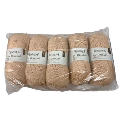 Rosarios 4 beige pure cotton balls of yarn (5)