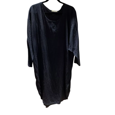 Primness Silk Womens Size 1 Black Long Sleeve Dress