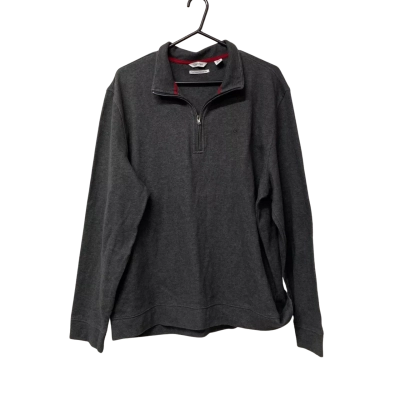 Men’s Calvin Klein Size XL Quarter Zip Grey 