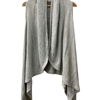 Decjuba Womens  Size M / S sleeveless Poncho Grey 