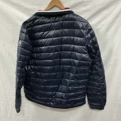 Tommy Hilfiger navy blue nylon jacket, Size L